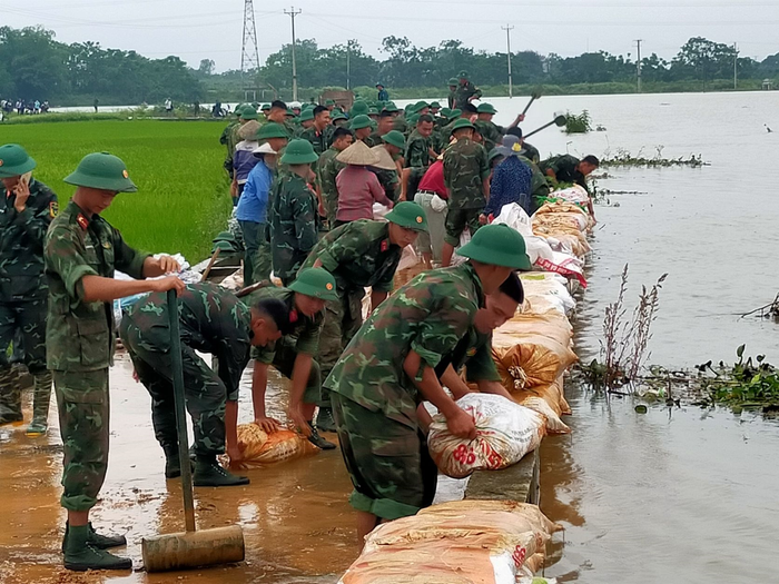 Nâng cấp, củng cố đê điều giúp bảo vệ tài sản và tính mạng của người dân. Nguồn: ITN 