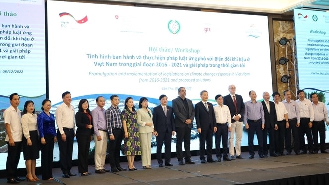 ,Cần Thơ: Hội thảo Ban hành và thực hiện pháp luật ứng phó với biến đổi khi hậu