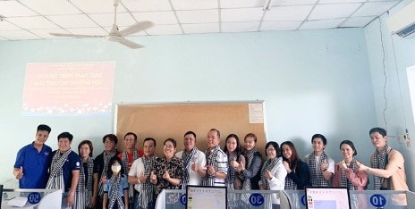 Global Care đồng hành cùng các em học sinh tại điểm trường huyện Mộc Hoá, Long An