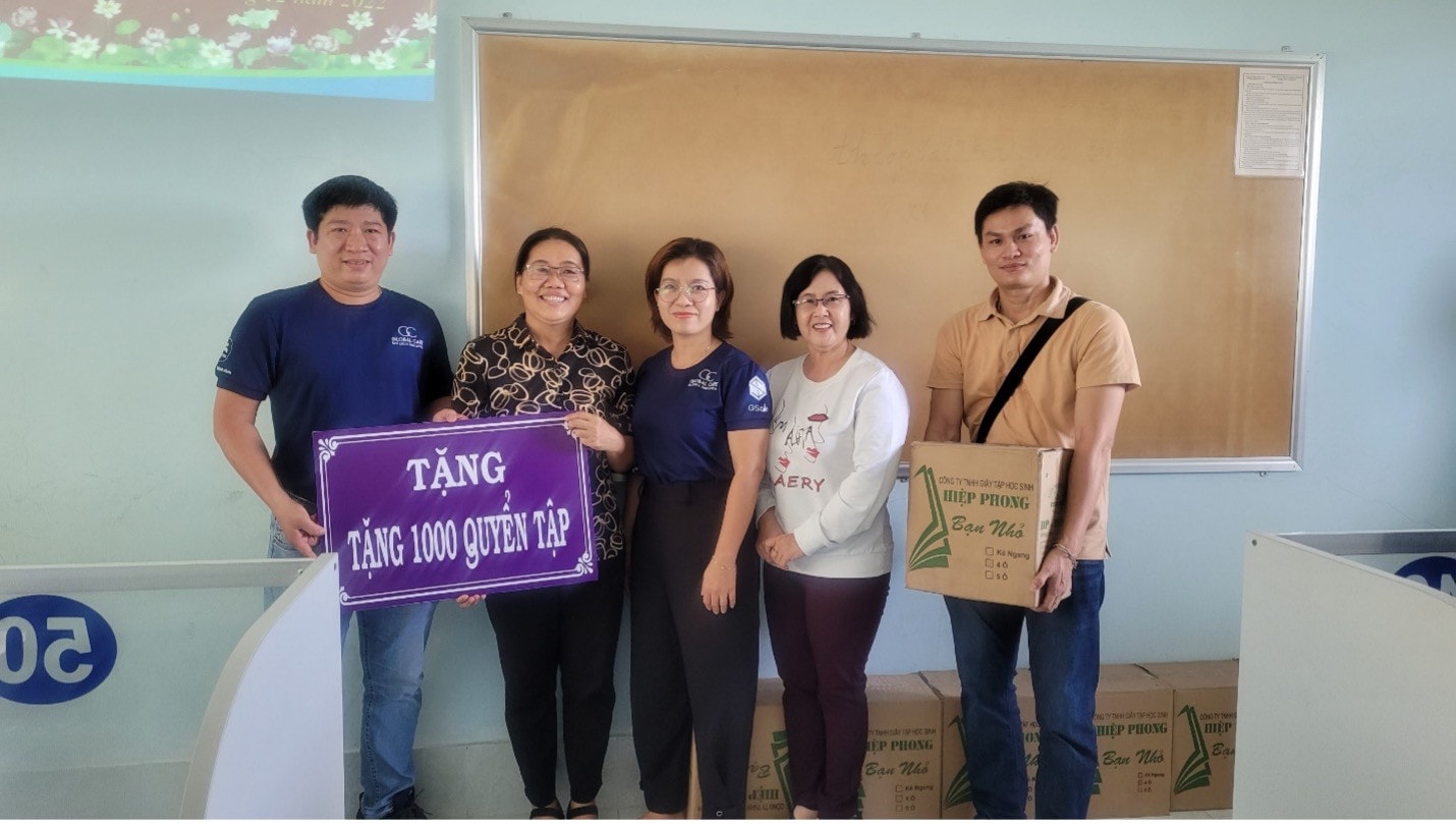 Global Care đồng hành cùng các em học sinh tại điểm trường huyện Mộc Hoá, Long An -0
