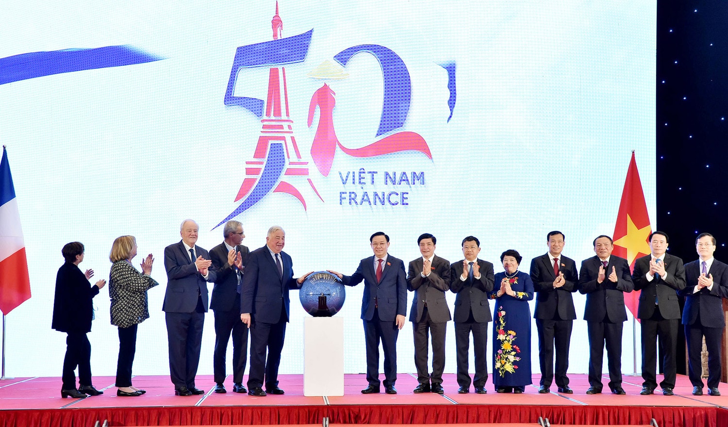 Khởi động các sự kiện kỷ niệm 50 năm thiết lập quan hệ ngoại giao Việt Nam - Pháp -0