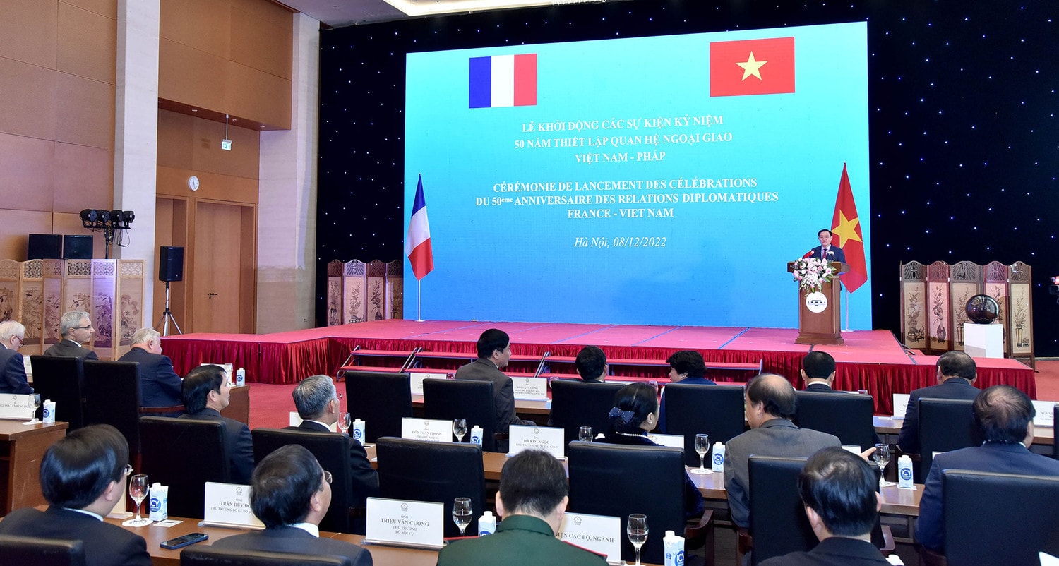 Khởi động các sự kiện kỷ niệm 50 năm thiết lập quan hệ ngoại giao Việt Nam - Pháp -0