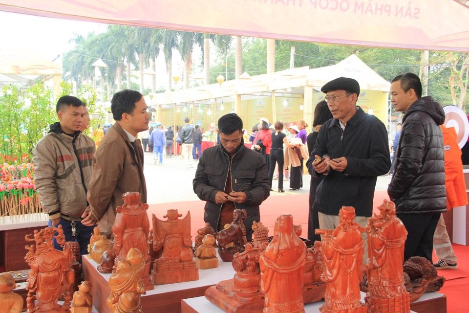 Khai mạc Lễ hội hoa Mê Linh và Festival nông sản, sản phẩm OCOP Hà Nội -1