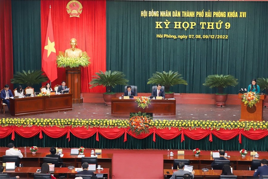 HĐND thành phố Hải Phòng thông qua 35 dự thảo Nghị quyết tại Kỳ họp thứ 9 -0