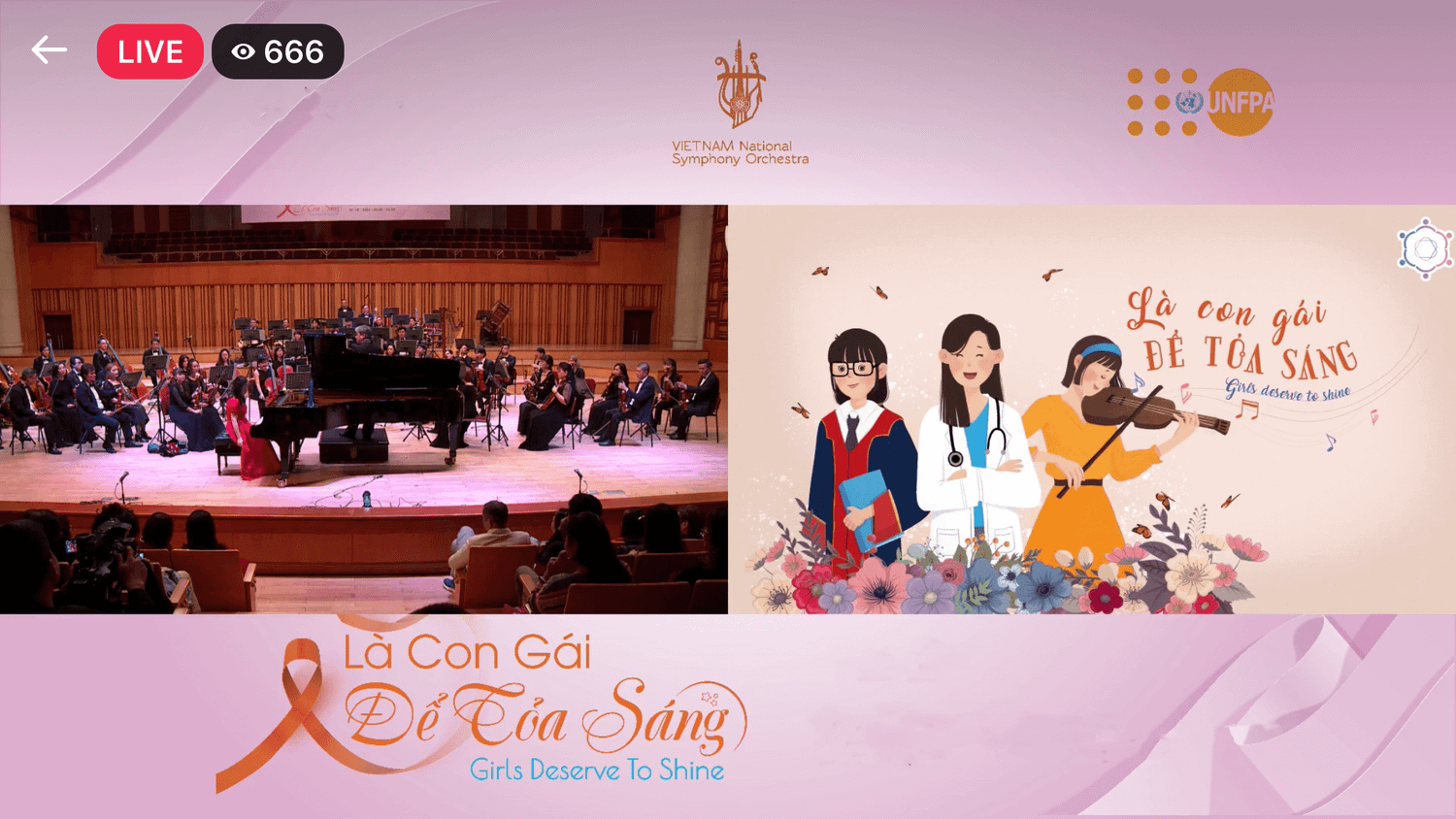 Hòa nhạc tài năng trẻ “Là con gái để tỏa sáng” -0