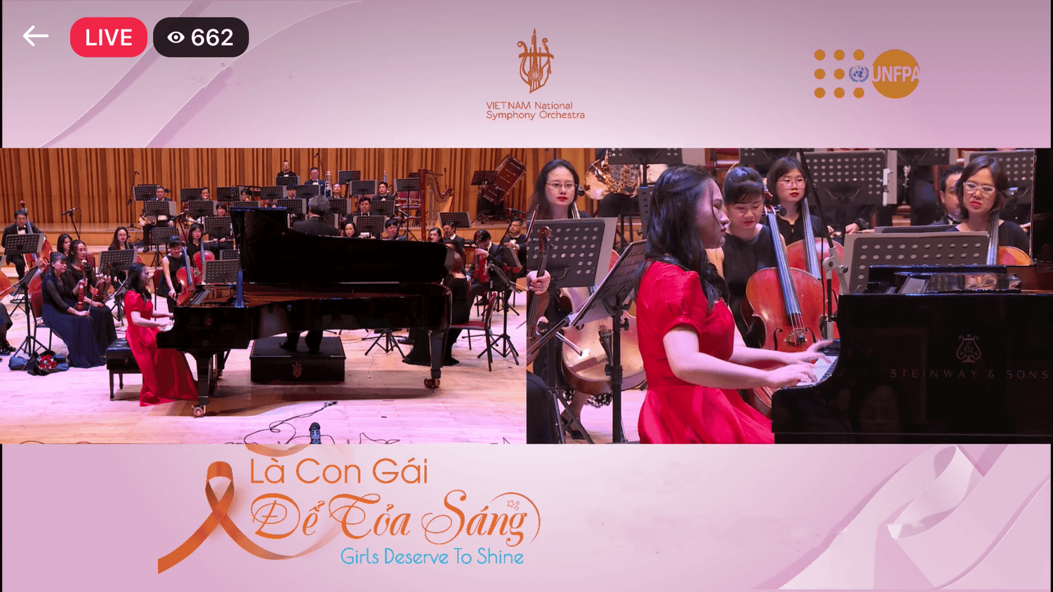 Hòa nhạc tài năng trẻ “Là con gái để tỏa sáng” -0