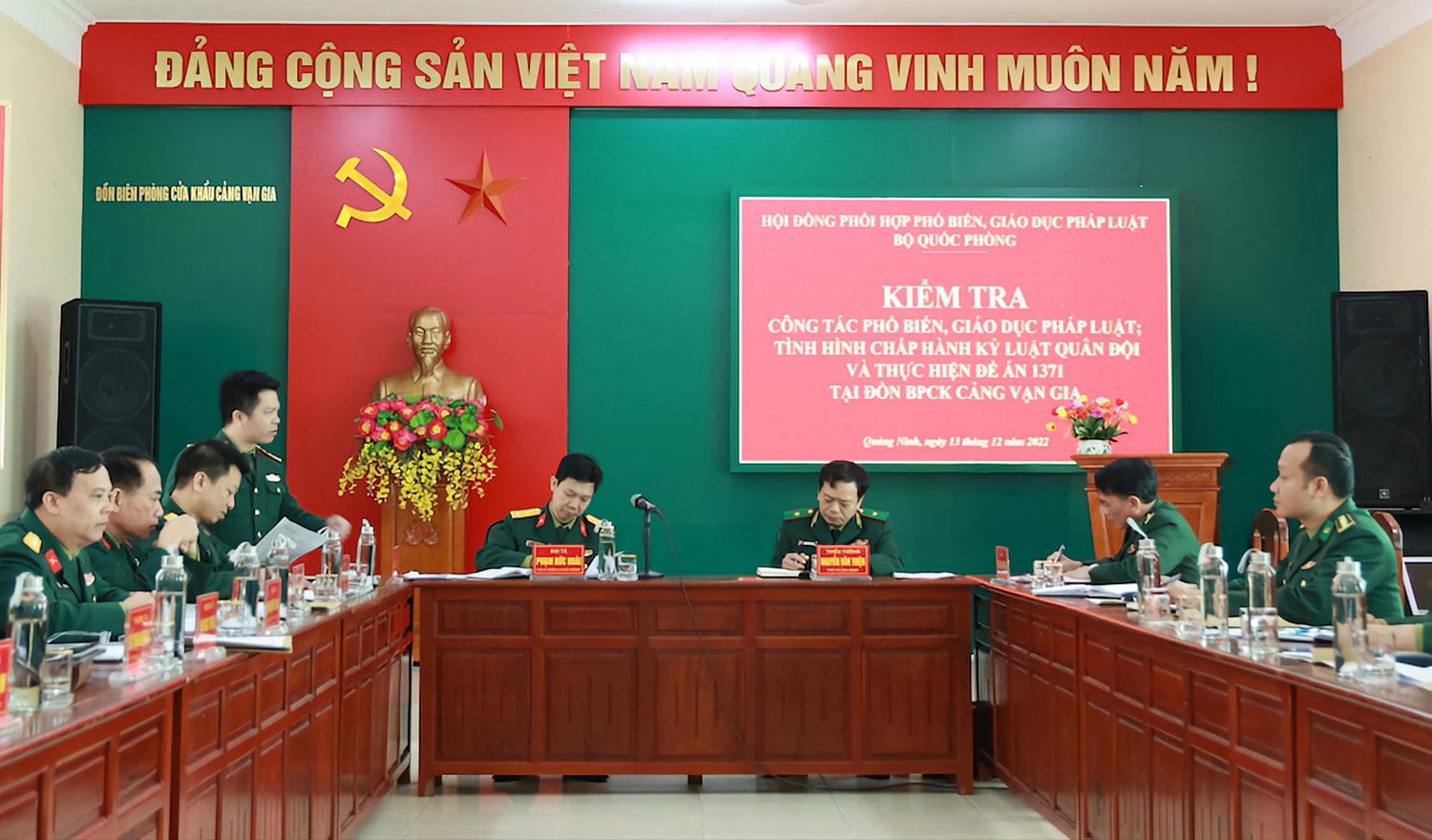 Đồn biên phòng cửa khẩu cảng Vạn Gia:Đổi mới hình thức tuyên truyền, phổ biển pháp luật -0