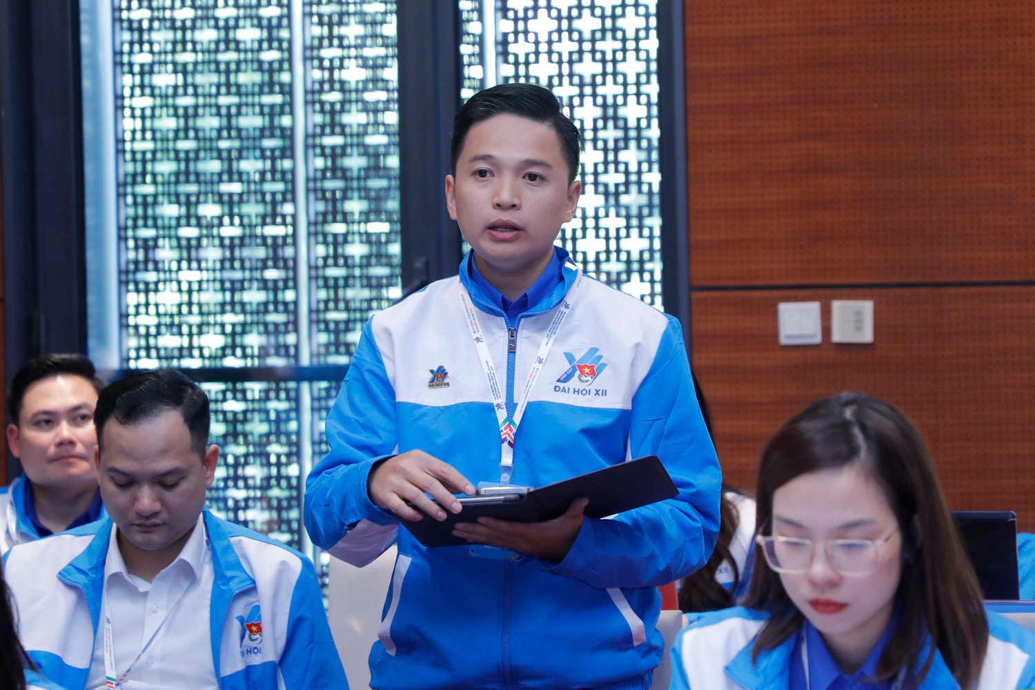 Đại biểu phát biểu tại Diễn đàn