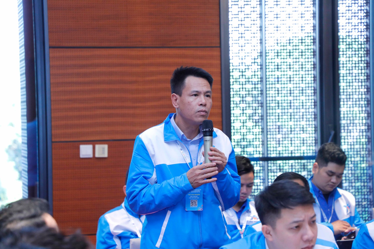 Đại biểu phát biểu tại Diễn đàn