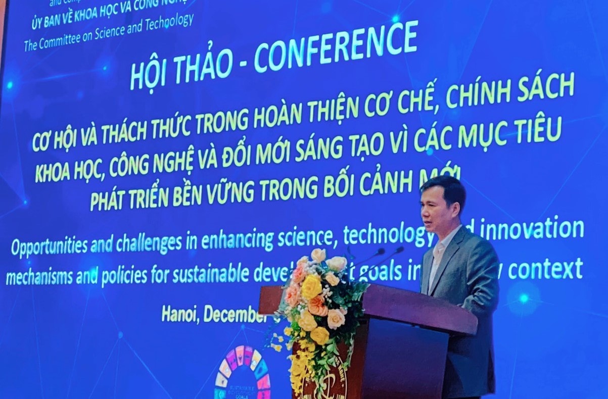 Hoàn thiện cơ chế, chính sách khoa học, công nghệ và đổi mới sáng tạo vì các mục tiêu phát triển bền vững -0