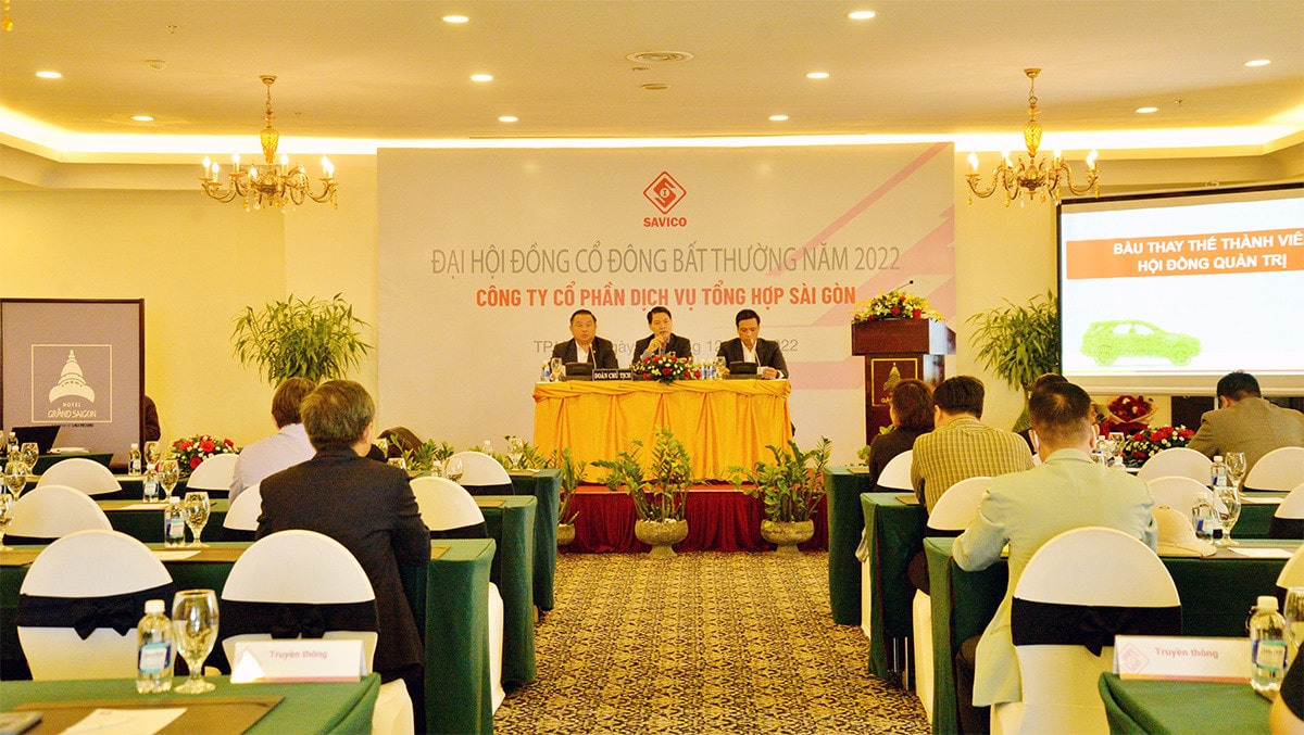 Savico tổ chức thành công Đại hội đồng cổ đông bất thường năm 2022 -1