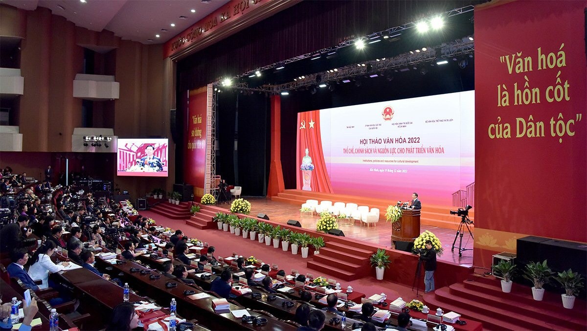 Hoàn thiện thể chế, khơi thông nguồn lực để chấn hưng và phát triển văn hoá