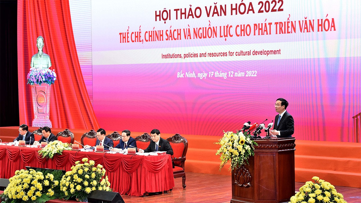 Thể chế đúng đắn sẽ khơi thông nguồn lực đất nước cho phát triển văn hóa, con người Việt Nam -0
