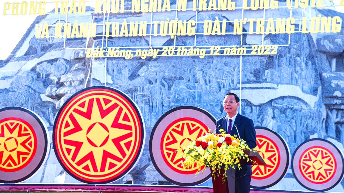Đắk Nông: Kỷ niệm 110 năm và khánh thành tượng đài anh hùng N’Trang Lơng -0
