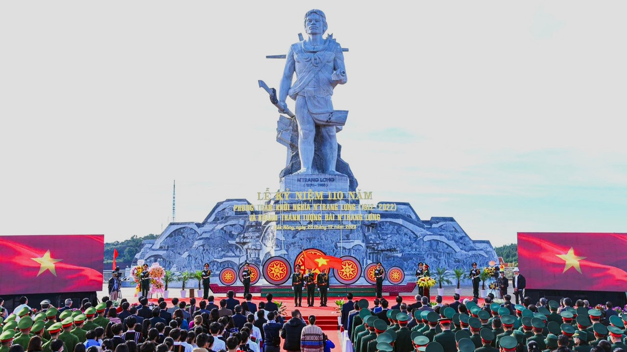 Đắk Nông: Kỷ niệm 110 năm và khánh thành tượng đài anh hùng N’Trang Lơng -0