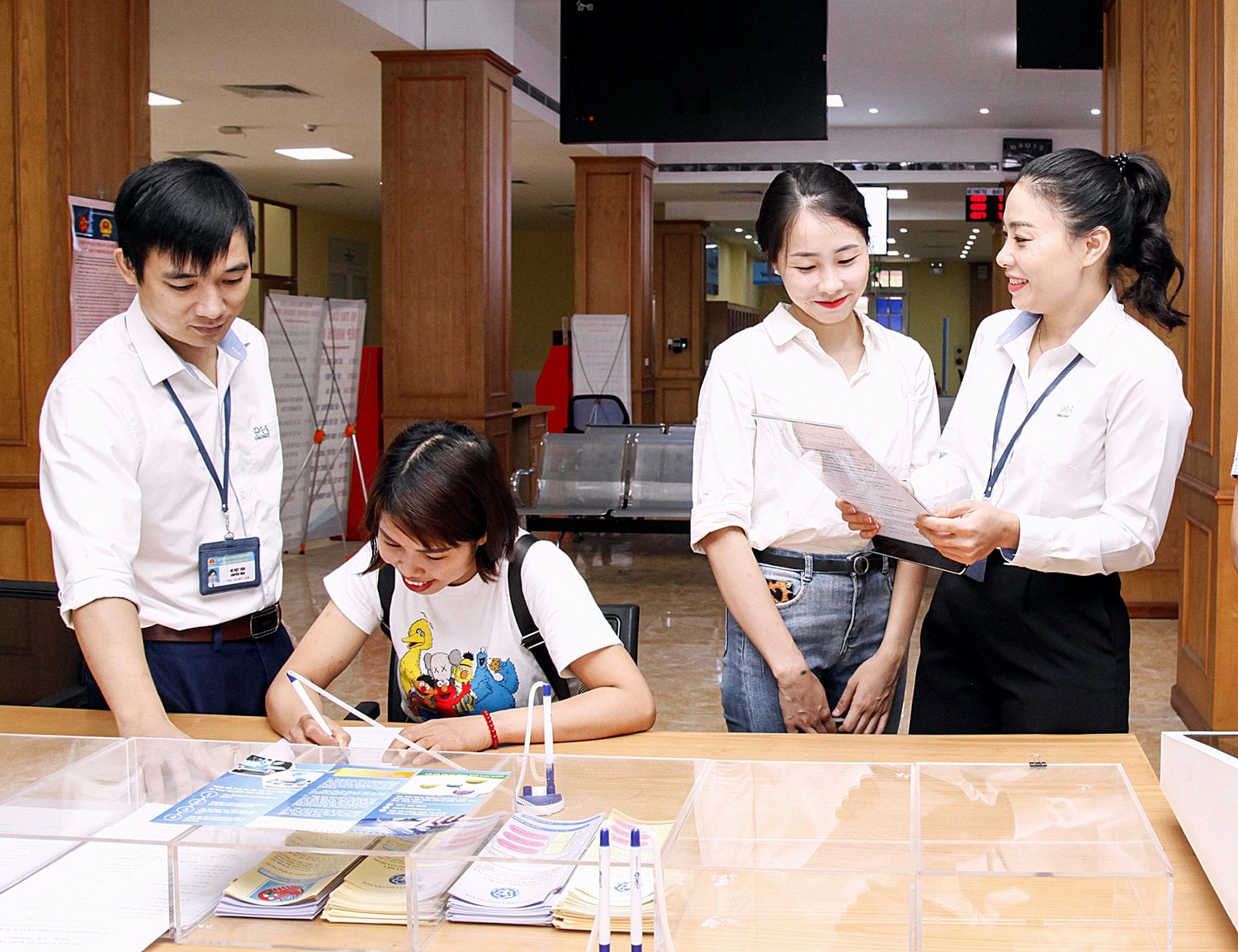 CCHC được TP Vĩnh Yên xác định là bước đột phá, mang đến cơ hội cải thiện căn bản môi trường đầu tư kinh doanh, nâng cao năng lực cạnh tranh - ảnh: Khánh Linh