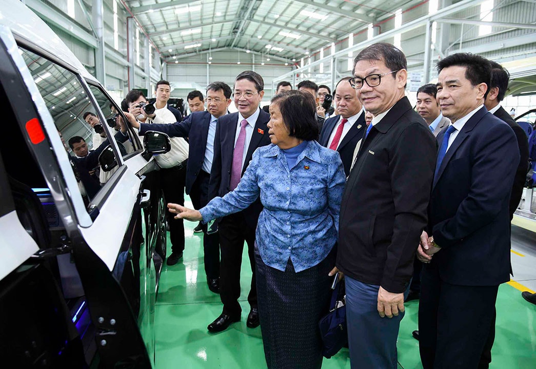 Phó Chủ tịch Quốc hội Nguyễn Đức Hải, Phó Thủ tướng Campuchia Men Sam An thăm, làm việc với Tập đoàn Thaco -1