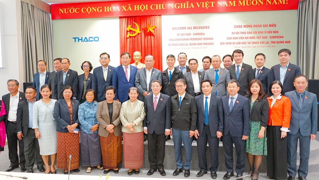 Phó Chủ tịch Quốc hội Nguyễn Đức Hải, Phó Thủ tướng Campuchia Men Sam An thăm, làm việc với Tập đoàn Thaco -0
