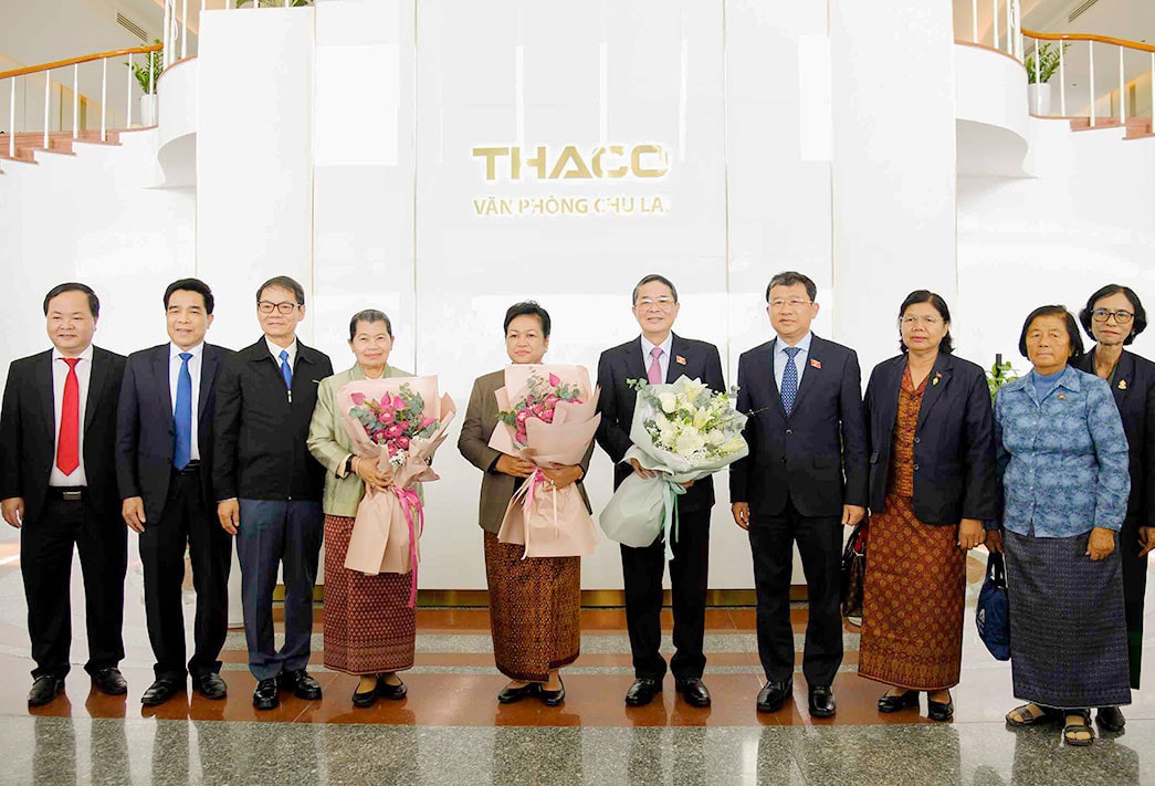 Phó Chủ tịch Quốc hội Nguyễn Đức Hải, Phó Thủ tướng Campuchia Men Sam An thăm, làm việc với Tập đoàn Thaco -0