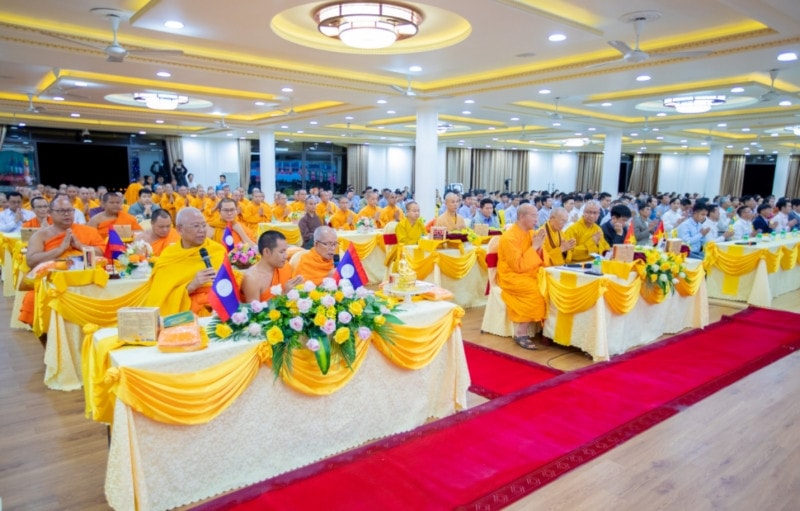 Dấu mốc quan trọng đối với Phật giáo hai nước Việt Nam - Lào -0