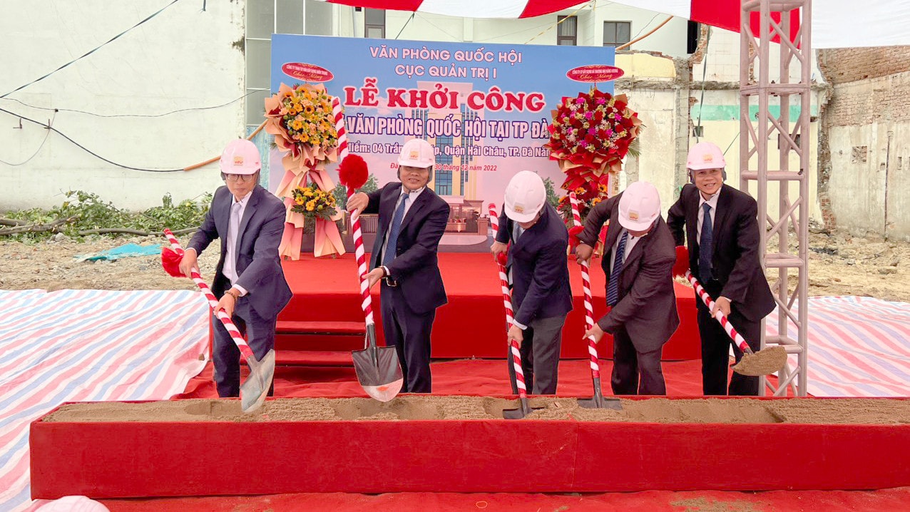 Khởi công xây dựng công trình Trụ sở Văn phòng Quốc hội tại Đà Nẵng -0