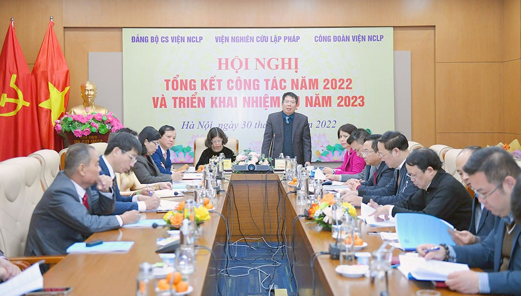Viện Nghiên cứu lập pháp triển khai nhiệm vụ năm 2023 -0