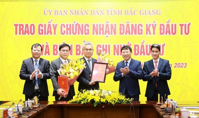 Bắc Giang đón hai dự án 760 triệu USD từ nhà đầu tư Trung Quốc, Singapore -0