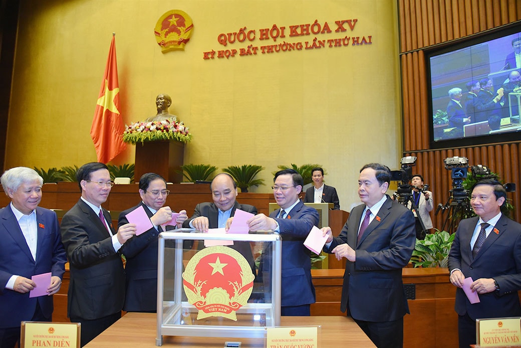Quốc hội phê chuẩn việc bổ nhiệm hai Phó Thủ tướng Chính phủ -0
