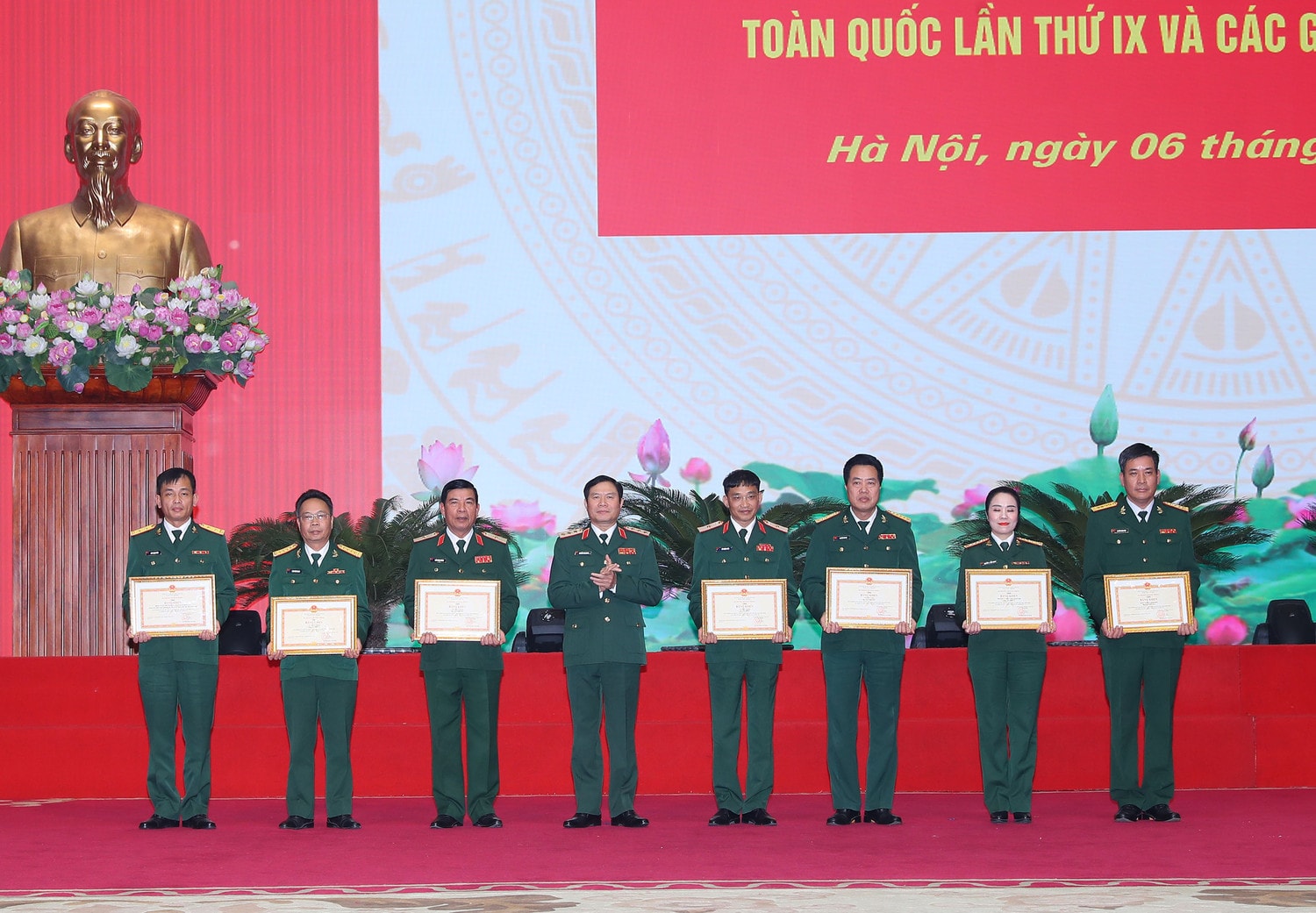 Tuyên dương thành tích các huấn luyện viên, vận động viên, lực lượng tham gia Giải AARM-30, Đại hội thể thao toàn quốc lần thứ IX -0