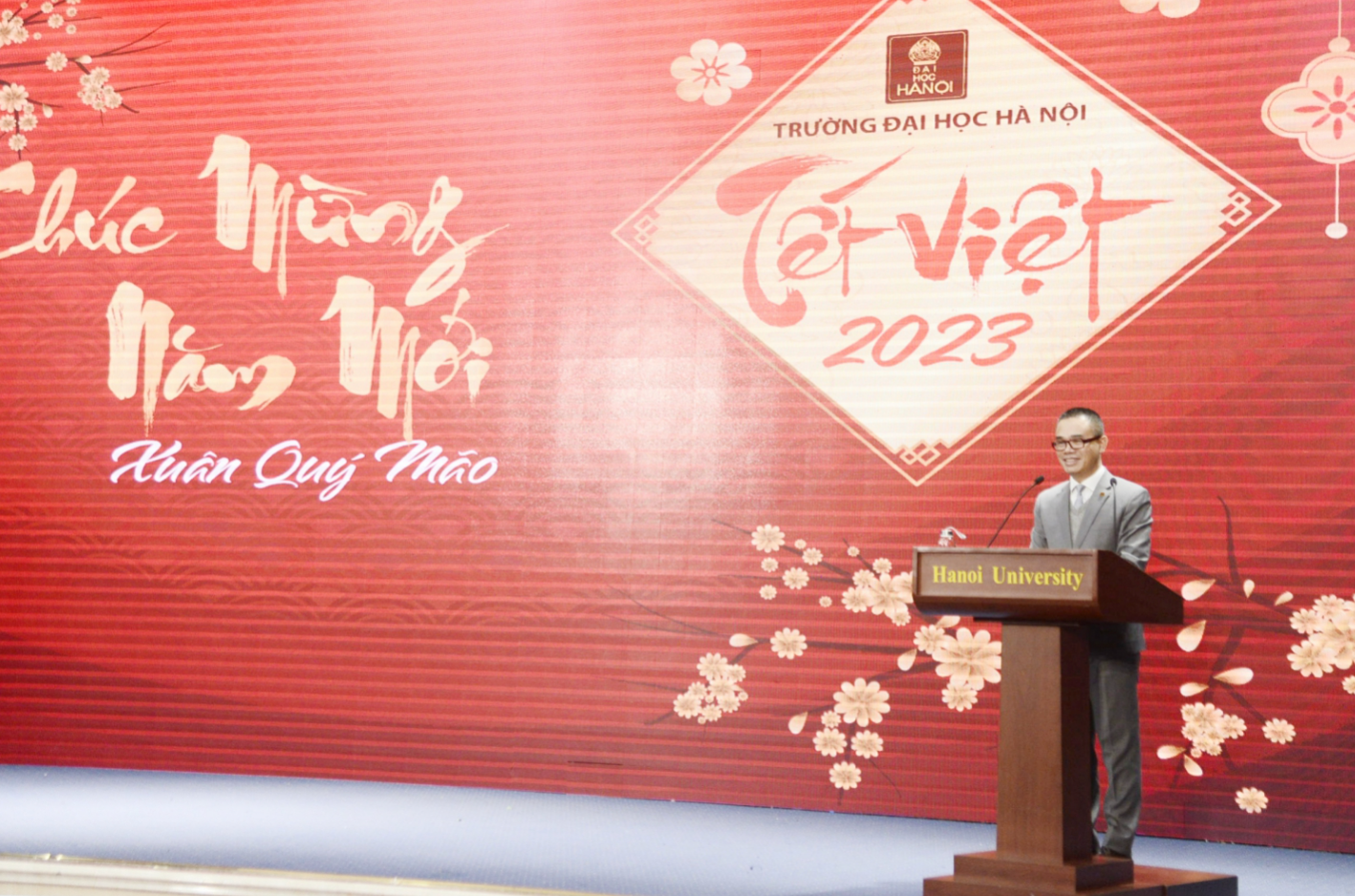 Sinh viên quốc tế trường Đại học Hà Nội sôi động trải nghiệm văn hoá Tết Việt -0