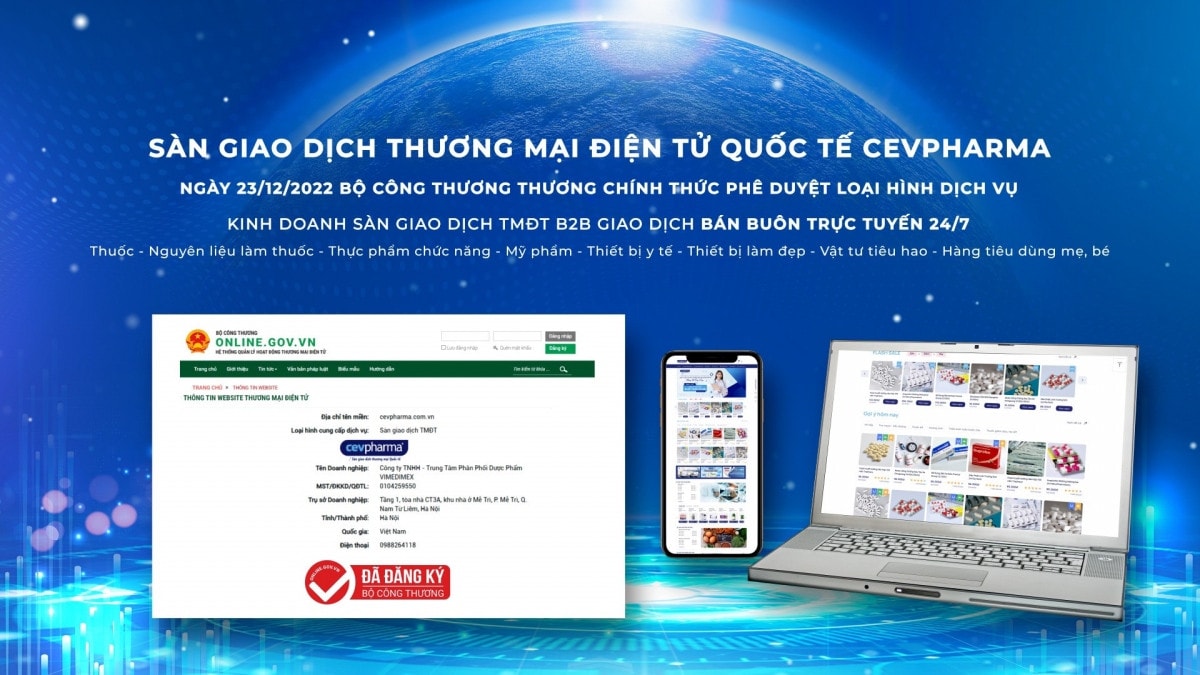 Vimedimex- Cermed GmbH - Viettel Post ra mắt Sàn giao dịch TMĐT Quốc tế CEVPharma -0