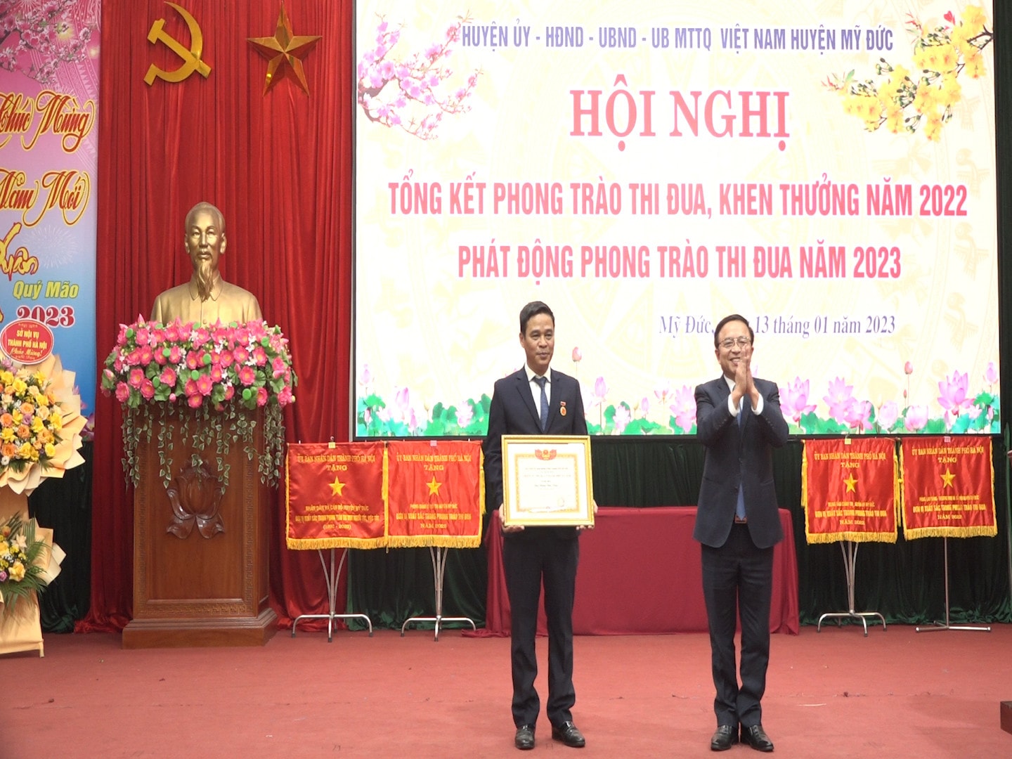 Mỹ Đức: Phát động phong trào thi đua yêu nước năm 2023