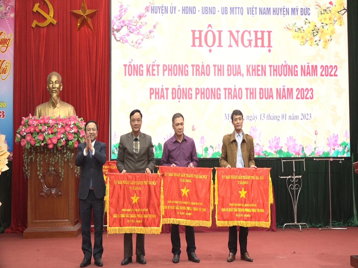 Mỹ Đức: Phát động phong trào thi đua yêu nước năm 2023