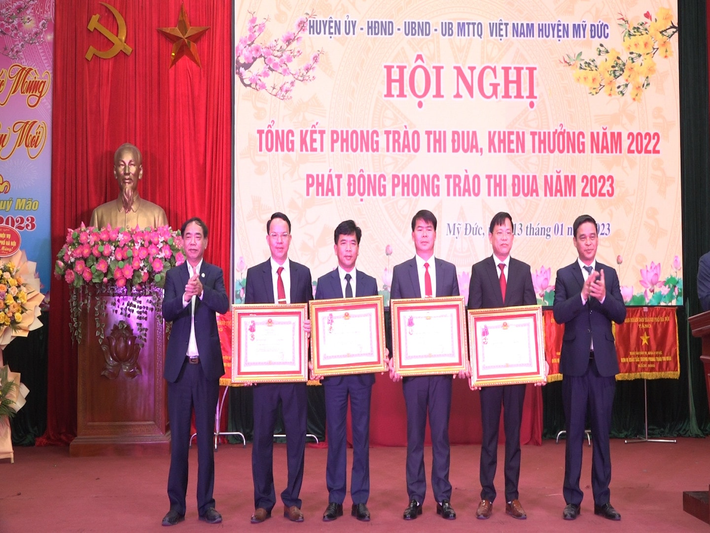 Mỹ Đức: Phát động phong trào thi đua yêu nước năm 2023