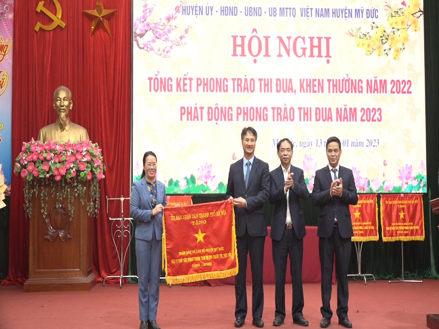 Mỹ Đức: Phát động phong trào thi đua yêu nước năm 2023