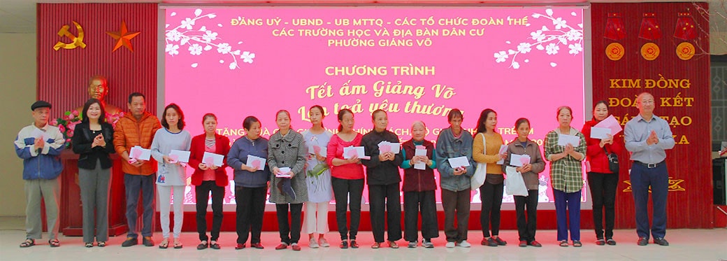 Tết ấm Giảng Võ, lan tỏa yêu thương -0