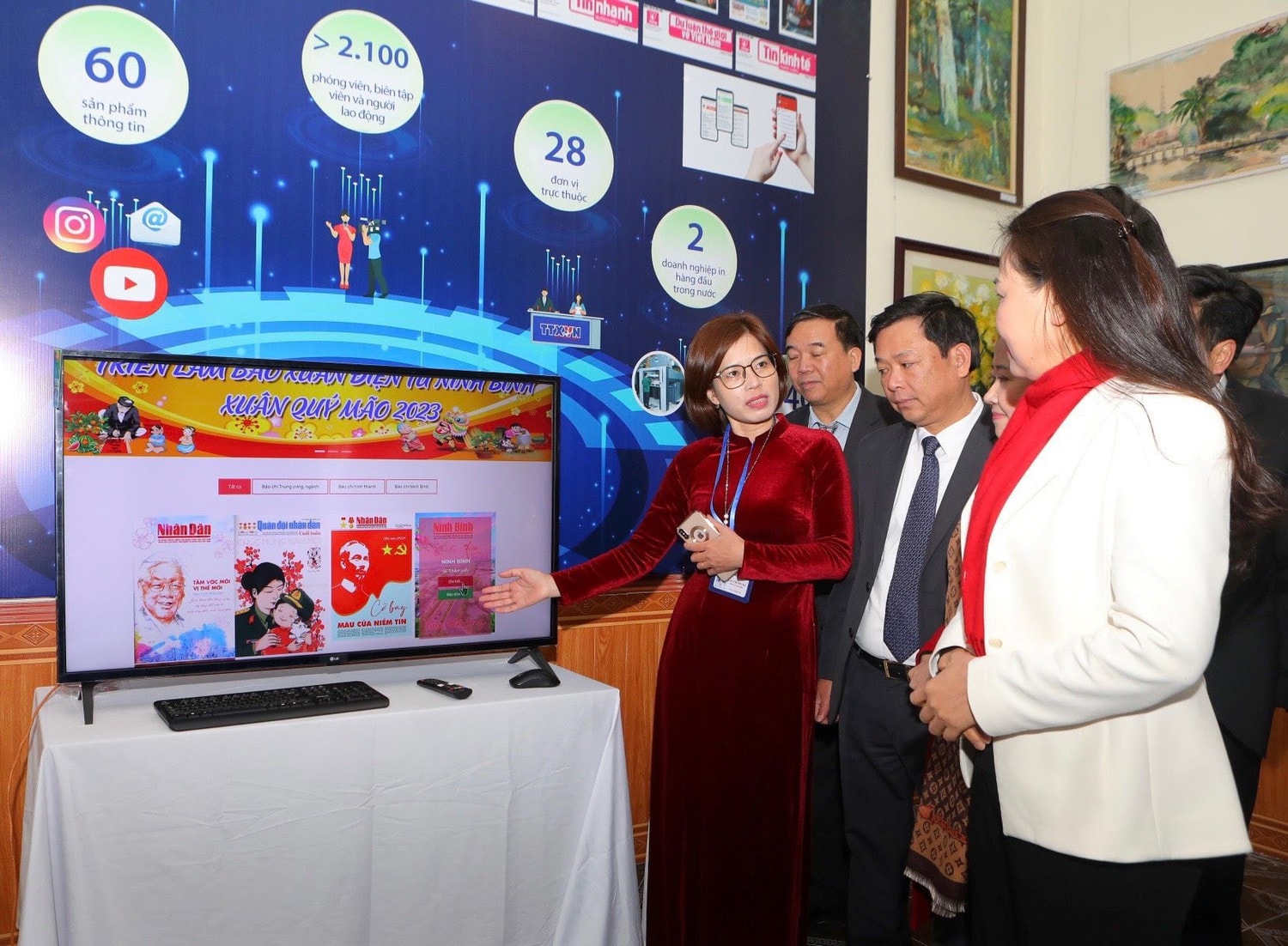 Điểm nhấn Hội Báo Xuân 2023 -0