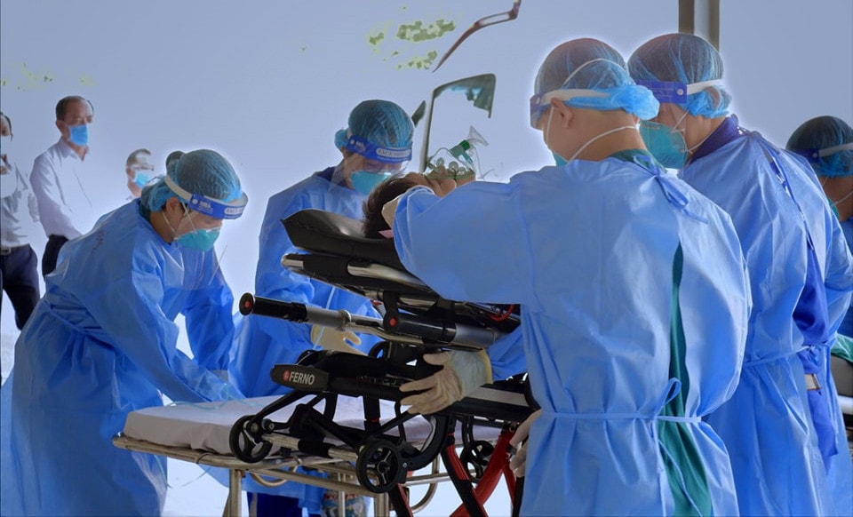 TP. Hồ Chí Minh diễn tập chống biến chủng Covid-19 mới dịp Tết