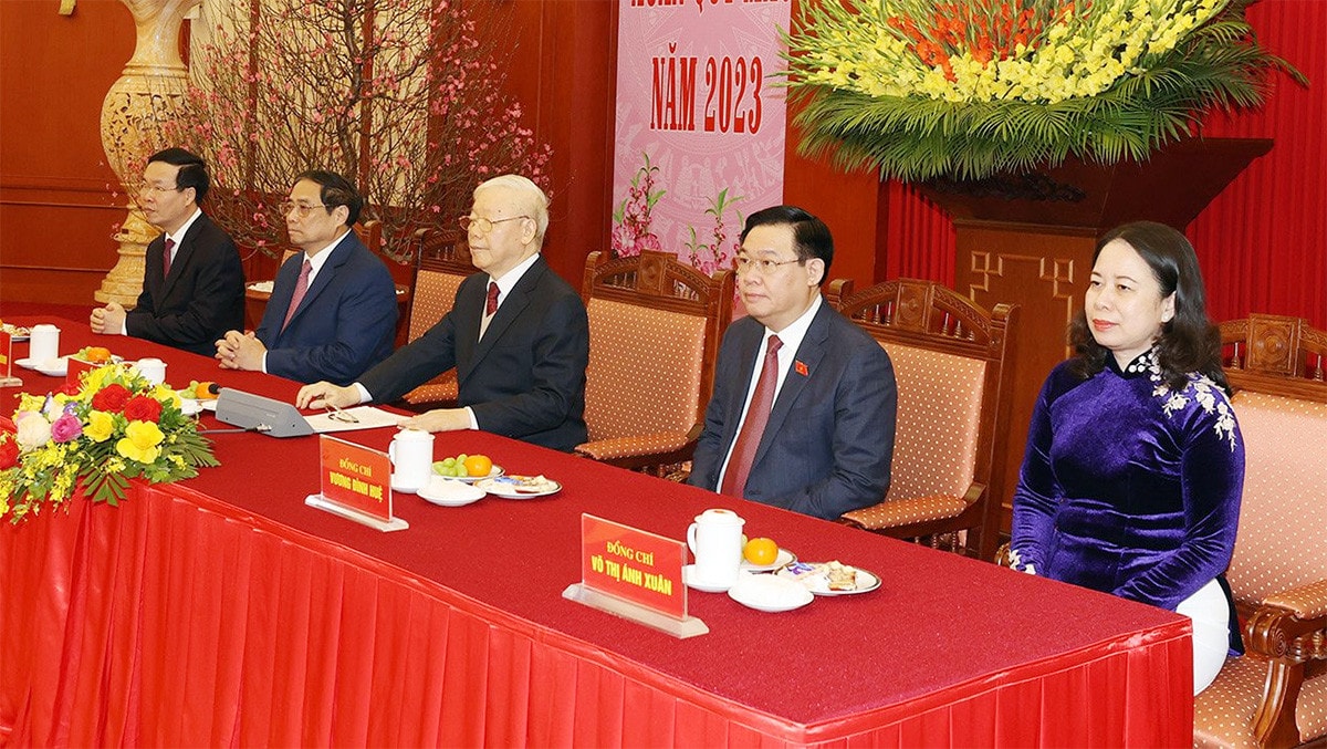 Tổng Bí thư Nguyễn Phú Trọng: Năm 2023 thắng lợi to lớn hơn, phát triển nhanh và bền vững hơn 2022! -2