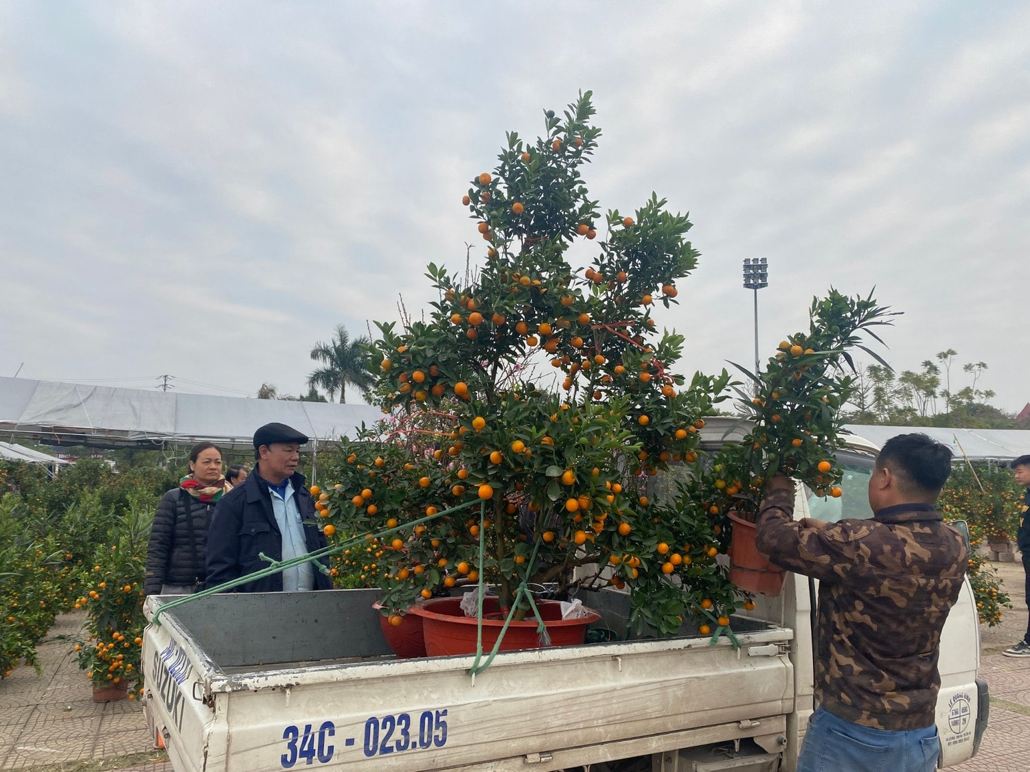 Hải Dương: Sôi động Hội chợ hoa Xuân năm 2023 -0