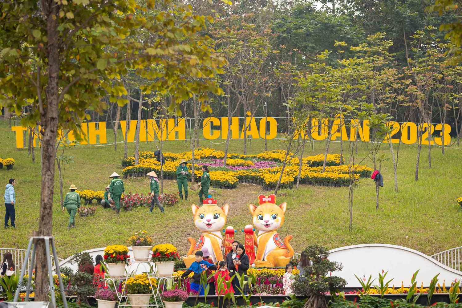 Sắc xuân phơi phới trên thành Vinh -0