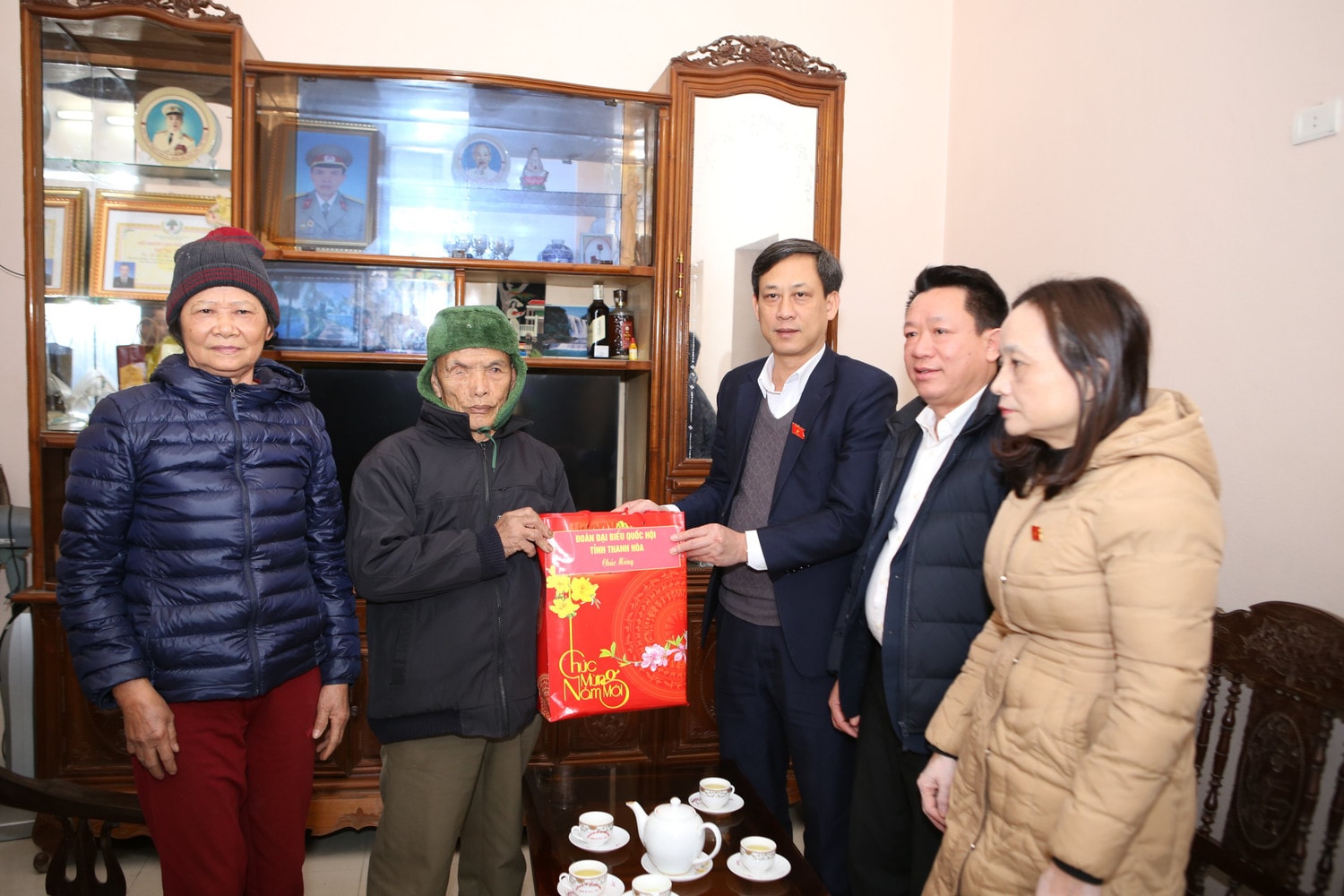 Đoàn ĐBQH tỉnh Thanh Hoá chăm lo Tết cho Nhân dân, bảo đảm an sinh xã hội -0