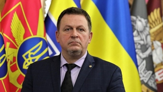 Thứ trưởng Vyacheslav Shapovalov đã được Bộ Quốc phòng Ukraine chấp thuận đơn xin từ chức. Ảnh: NYT