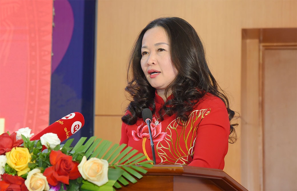 Chủ tịch Quốc hội Vương Đình Huệ thăm, chúc Tết Báo Đại biểu Nhân dân, Truyền hình Quốc hội Việt Nam -0