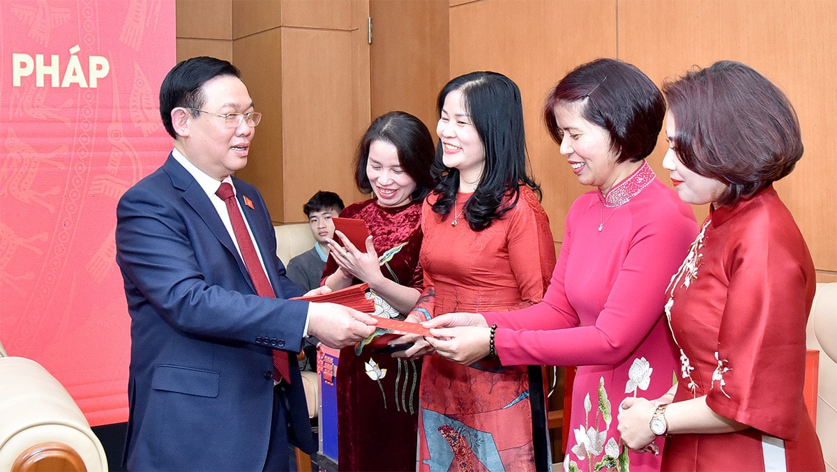 Chủ tịch Quốc hội Vương Đình Huệ: Yêu cầu cao nhất, quan trọng nhất của lập pháp là phải kiến tạo phát triển -4