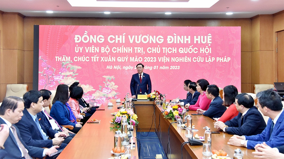 Chủ tịch Quốc hội Vương Đình Huệ: Yêu cầu cao nhất, quan trọng nhất của lập pháp là phải kiến tạo phát triển -1