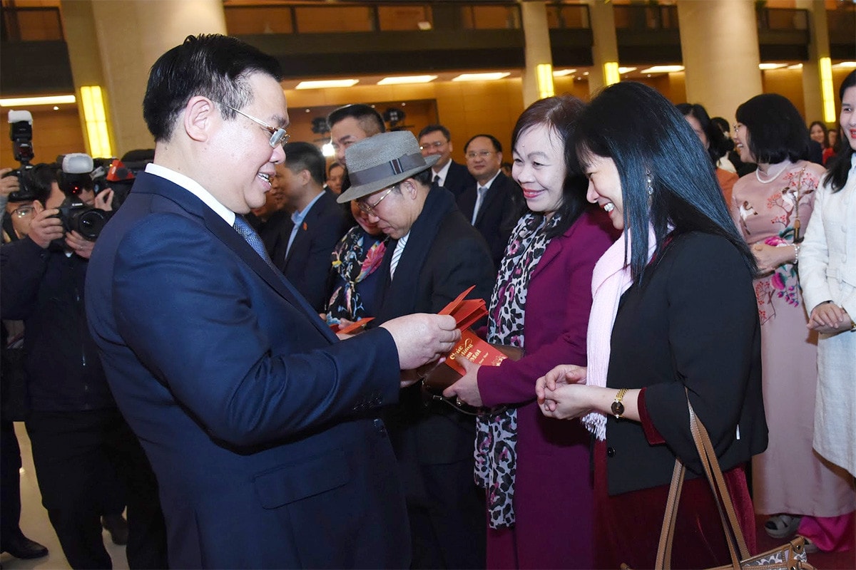 Chủ tịch Quốc hội Vương Đình Huệ: Hoàn thành xuất sắc nhiệm vụ của Quốc hội, đóng góp vào thành công chung của cả nhiệm kỳ -3