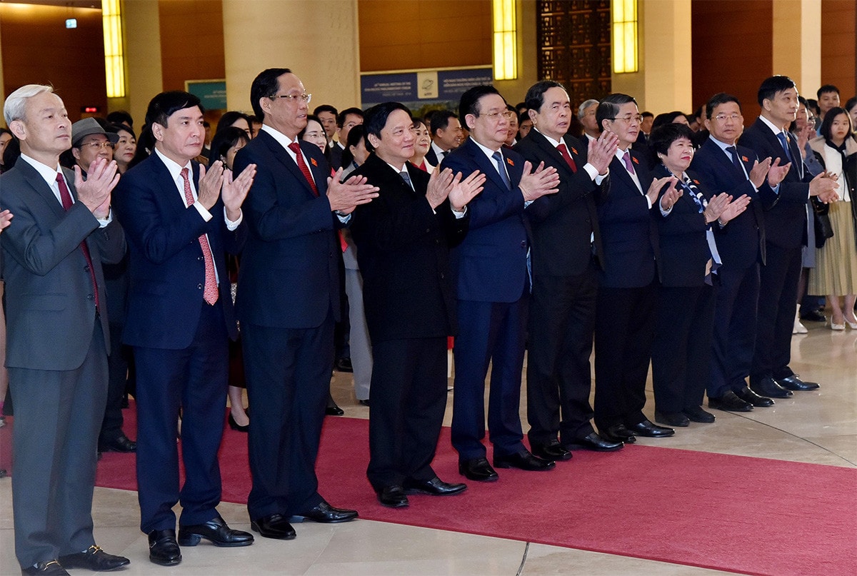 Chủ tịch Quốc hội Vương Đình Huệ: Hoàn thành xuất sắc nhiệm vụ của Quốc hội, đóng góp vào thành công chung của cả nhiệm kỳ -0