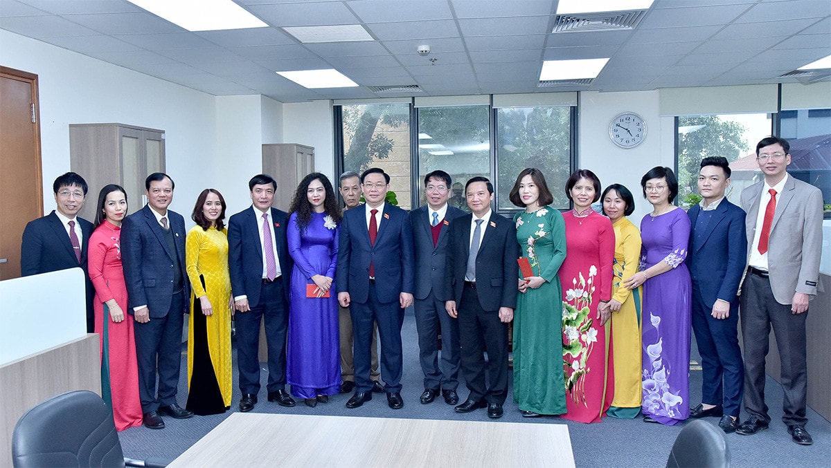 Chủ tịch Quốc hội Vương Đình Huệ: Yêu cầu cao nhất, quan trọng nhất của lập pháp là phải kiến tạo phát triển -6
