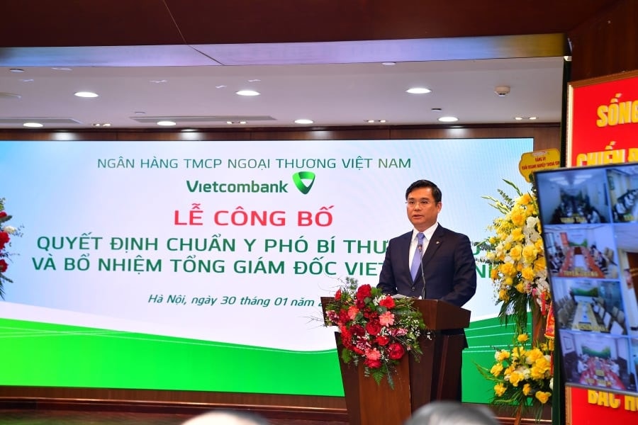 Vietcombank tổ chức Lễ công bố Quyết định chuẩn y Phó Bí thư Đảng ủy và bổ nhiệm Tổng Giám đốc -0